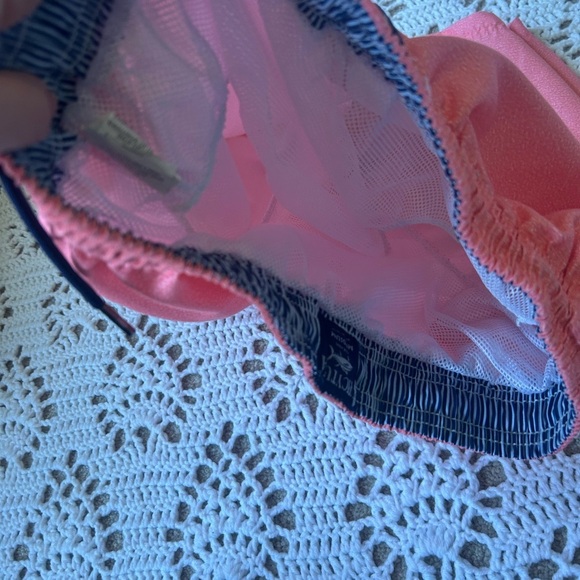 Men’s Chaps Natural Stretch Pink Blue Checked Long Sleeve Button Up Shirt  XL - Picture 5 of 9